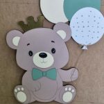 چراغ خواب/دیوارکوب خرس بادکنکدار